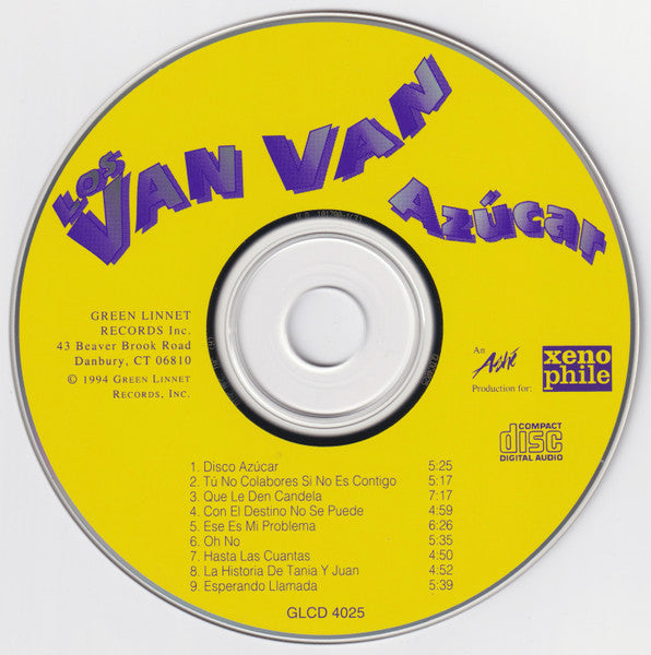Los Van Van : Azúcar (CD, Album)
