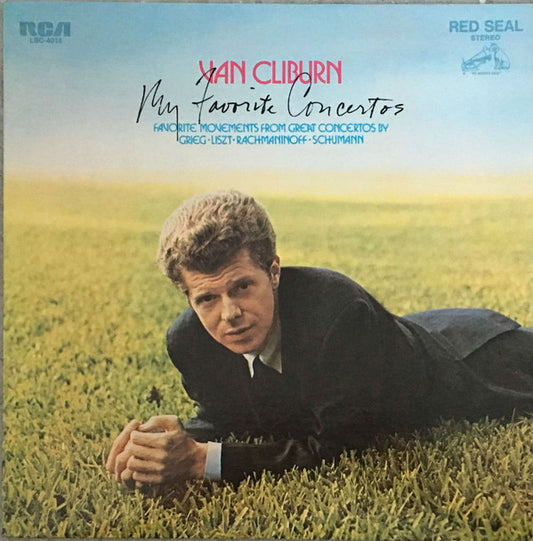 Van Cliburn : My Favorite Concertos (LP, Album, Comp)