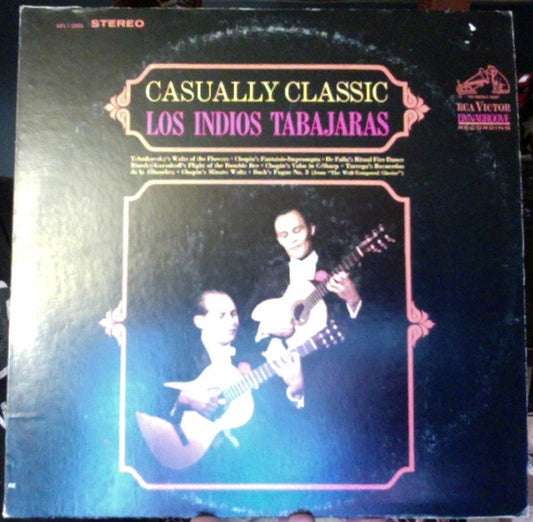 Los Indios Tabajaras : Casually Classic (LP, Album, RE)