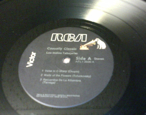 Los Indios Tabajaras : Casually Classic (LP, Album, RE)