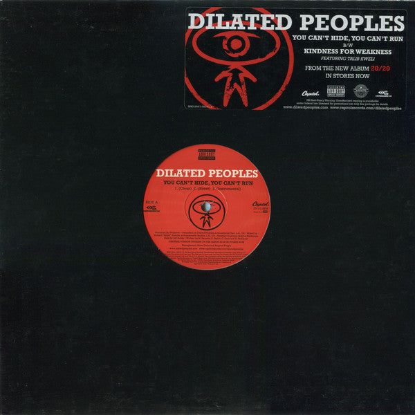 Dilated Peoples : You Can't Hide, You Can't Run (12", Promo)