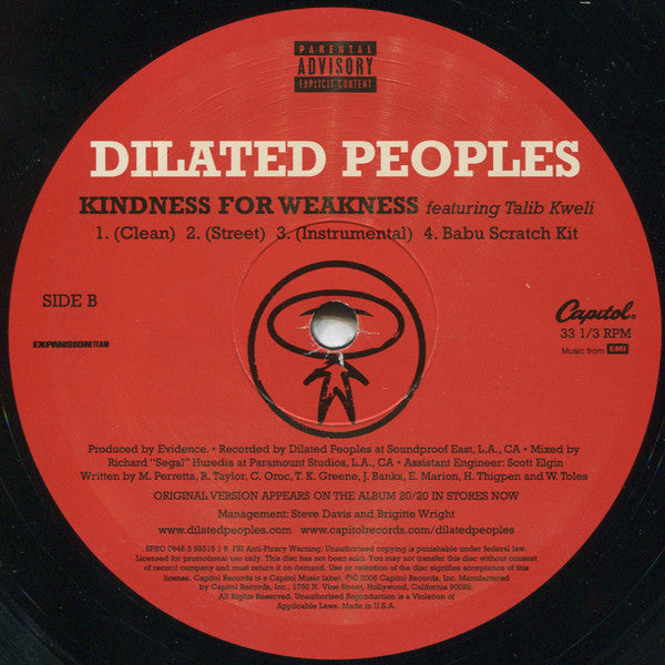 Dilated Peoples : You Can't Hide, You Can't Run (12", Promo)