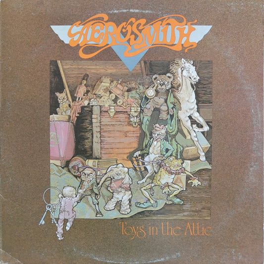 Aerosmith : Toys In The Attic (LP, Album, Fir)