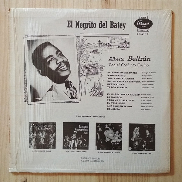 Alberto Beltrán Con El Conjunto Casino : El Negrito Del Batey (LP, Album)