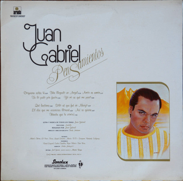 Juan Gabriel : Pensamientos (LP, Album)