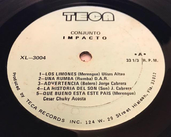 Conjunto Impacto : Conjunto Impacto (LP, Album)