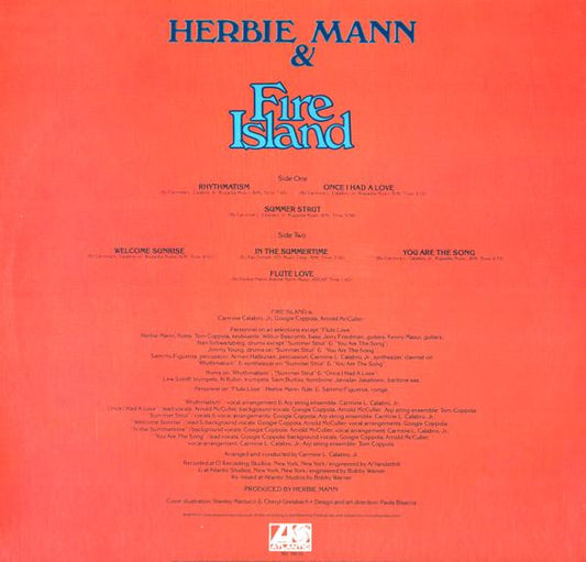 Herbie Mann & Fire Island - Herbie Mann & Fire Island vinyl record, LP (Near Mint (NM or M-)) | Lulo Records