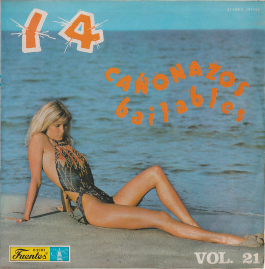 Various : 14 Cañonazos Bailables Vol. 21 (LP, Comp)