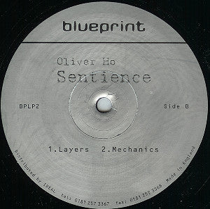 Oliver Ho : Sentience (2x12", Album)