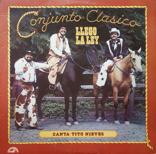 Conjunto Clasico Canta: Tito Nieves : Llego La Ley (LP, Album)