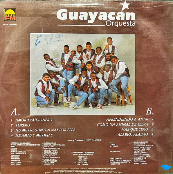 Guayacán Orquesta : Con El Corazón Abierto (LP, Album)