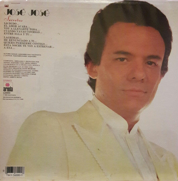 José José : Secretos (LP, Album)