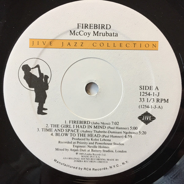 McCoy Mrubata : Firebird (LP, Album)