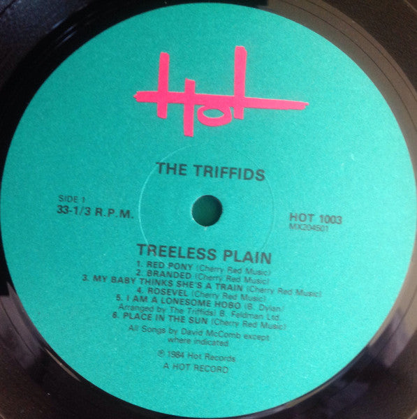 The Triffids : Treeless Plain (LP, Album)