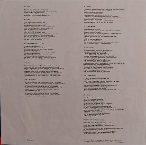 The Triffids : Treeless Plain (LP, Album)