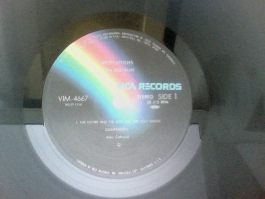 John Coltrane : Meditations (LP, Album, RP)