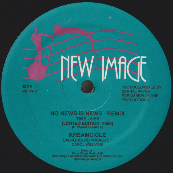 Kreamcicle : No News Is News (Remix) (12", Ltd)