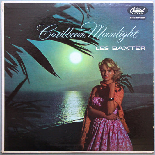 Les Baxter - Caribbean Moonlight vinyl record, LP (Very Good (VG)) | Lulo Records