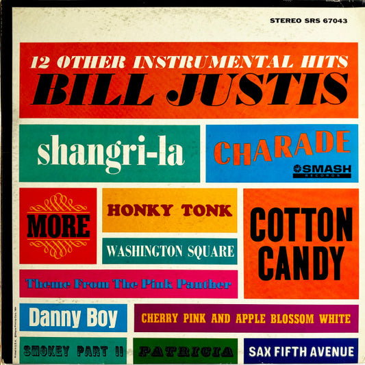 Bill Justis : 12 Other Instrumental Hits (LP, Album)
