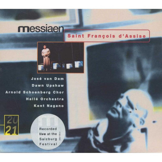 Olivier Messiaen - José van Dam, Dawn Upshaw, Arnold Schoenberg Chor, Hallé Orchestra, Kent Nagano : Saint François D'Assise (4xCD, Album + Box, Sli)