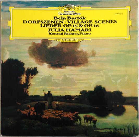 Béla Bartók, Julia Hamari, Konrad Richter : Dorfszenen = Village Scenes / Lieder Op. 15 & Op. 16 (LP)