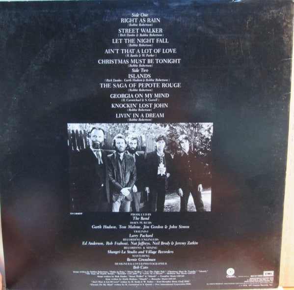 The Band : Islands (LP, Album, Club)