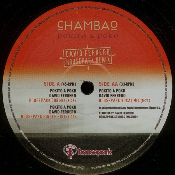 cHAMBAo : Pokito A Poko (David Ferrero Housepark Remix) (12")