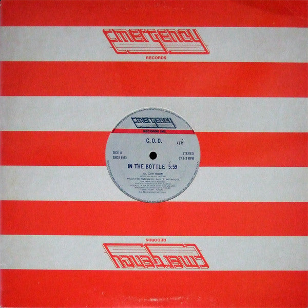 C.O.D. : In The Bottle (12")