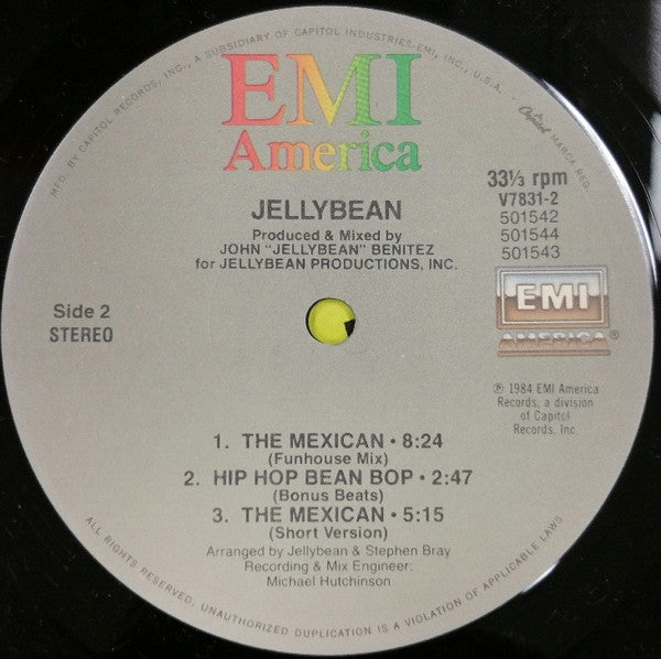 John "Jellybean" Benitez : The Mexican (12", Single)