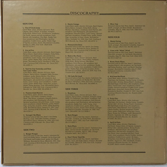 Count Basie - Big Bands: Count Basie vinyl record, 2xLP (Mint (M)) | Lulo Records