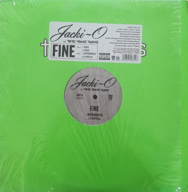 Jacki-O : Fine (12")
