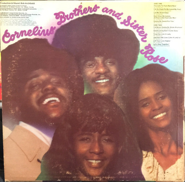 Cornelius Brothers And Sister Rose* : Cornelius Brothers And Sister Rose (LP, Album, Ter)