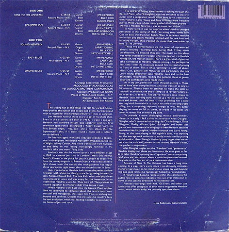 Buy Jimi Hendrix : Nine To The Universe (LP, Album, Win) Online