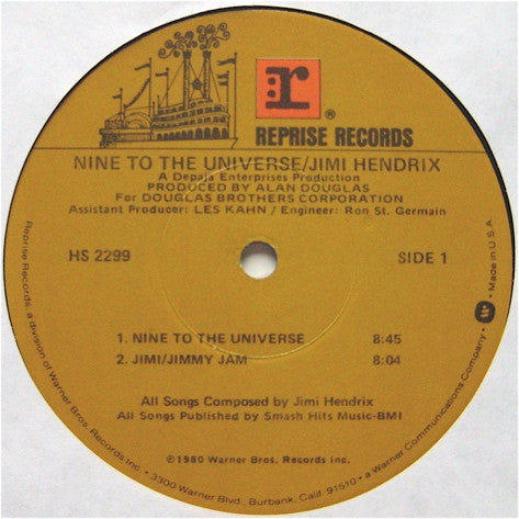 Buy Jimi Hendrix : Nine To The Universe (LP, Album, Win) Online