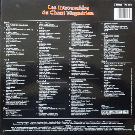 Richard Wagner - Les Introuvables Du Chant Wagnérien vinyl record, 6xLP (Near Mint (NM or M-)) | Lulo Records