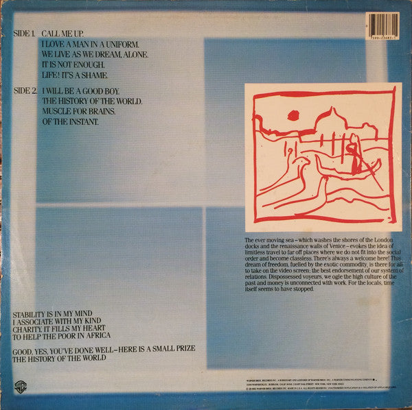 Gang Of Four : Songs Of The Free (LP, Album, Win)