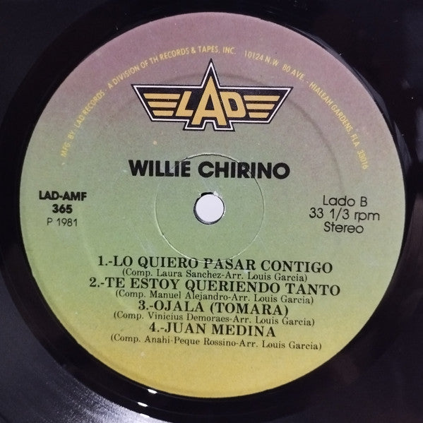 Willy Chirino : La Salsa... Y Yo (LP, Album)