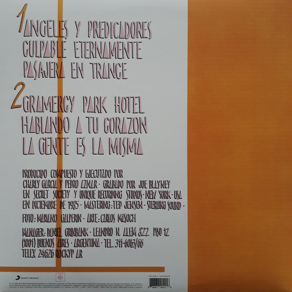 Charly Garcia - Pedro Aznar : Tango (LP, MiniAlbum, RE, RM)