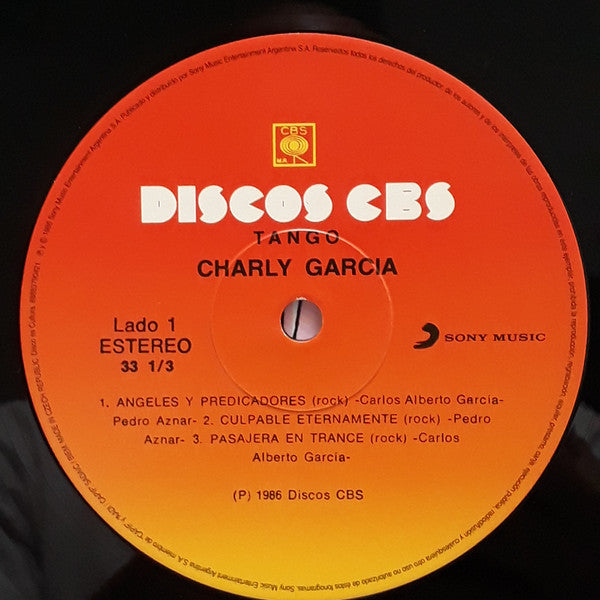 Charly Garcia - Pedro Aznar : Tango (LP, MiniAlbum, RE, RM)