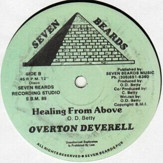 Overton Deverell : Custody Of Love / Healing From Above (12")