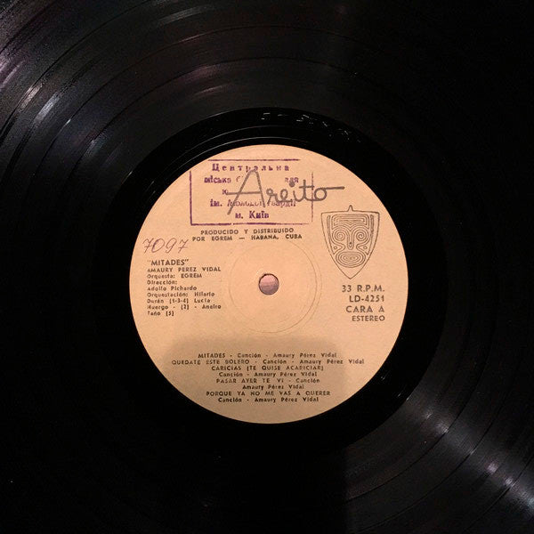 Amaury Pérez : Mitades (LP, Album)