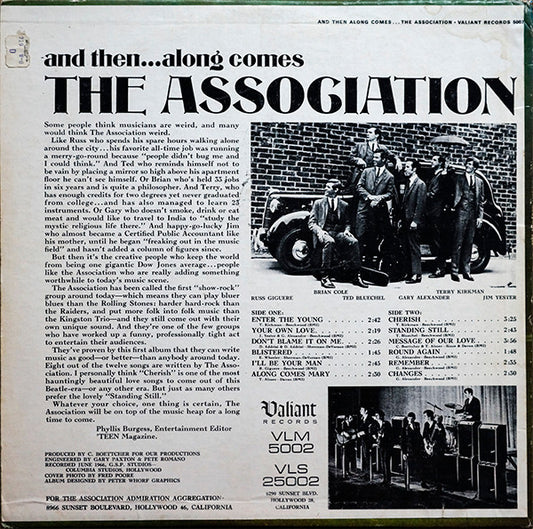 The Association - And Then...Along Comes The Association vinyl record, LP (Near Mint (NM or M-)) | Lulo Records