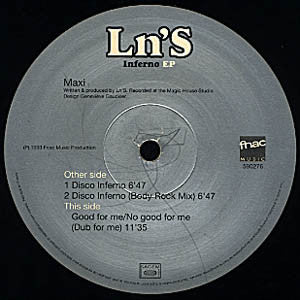 Ln'S : Inferno EP (12", EP)