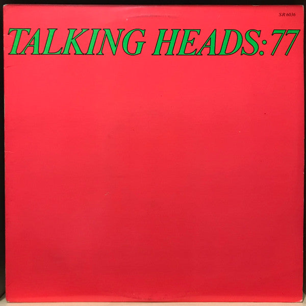 Talking Heads : Talking Heads: 77 (LP, Album, RE, Win)