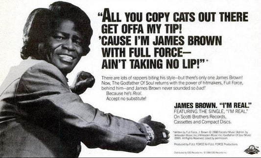 James Brown : I'm Real (LP, Album)