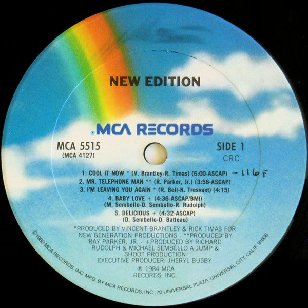 New Edition : New Edition (LP, Album, Club)