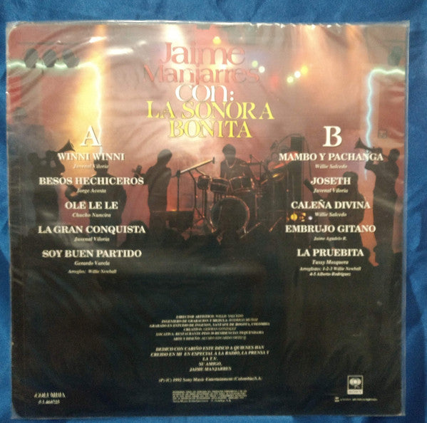 Jaime Manjarrés Con La Sonora Bonita : Traigo De Todo !! (LP, Album)