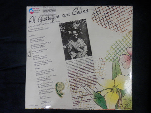 Celina Gonzalez* Y El Conjunto Campo Alegre : Al Guateque Con Celina (LP, Album)