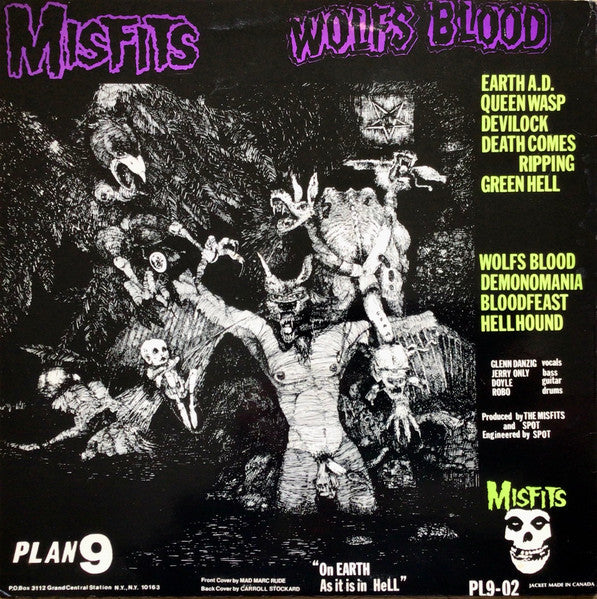 Buy Misfits : Earth A.D. / Wolfs Blood (LP, Album, Lar) Online for