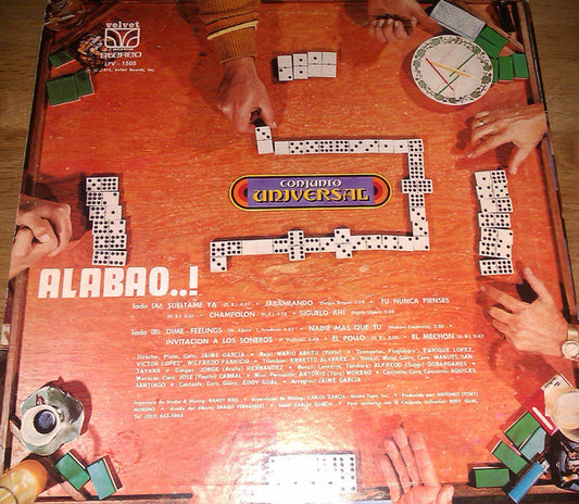 Conjunto Universal : Alabao..! (LP, Album)